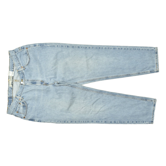 Levi's 550 Classic Relaxed Tapered Blue Jeans Plus Size 18 L Women's Cotton - Picture 1 of 8